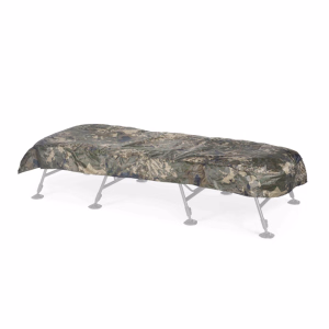NASH Indulgence Waterproof Bedchair Cover Camou Wide
