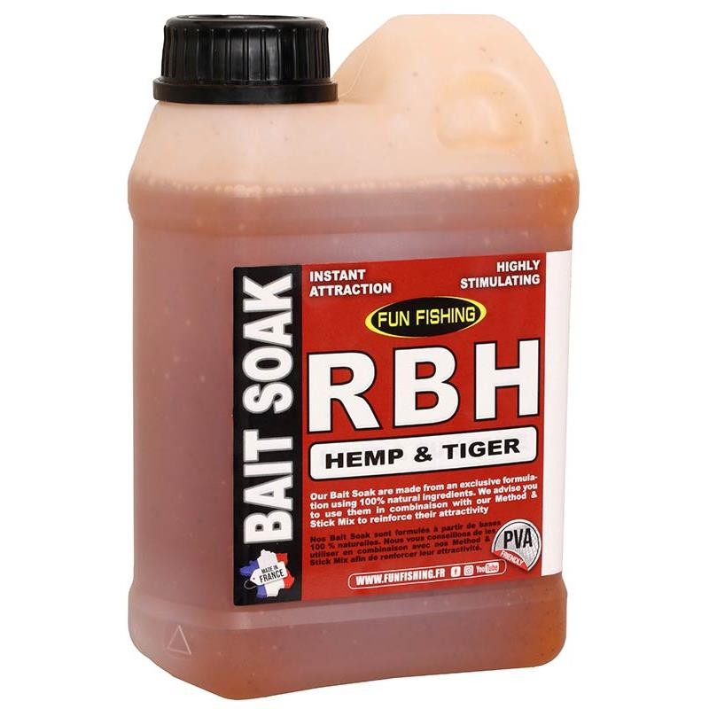 FUN FISHING RBH Soak Hemp & Tiger 1L