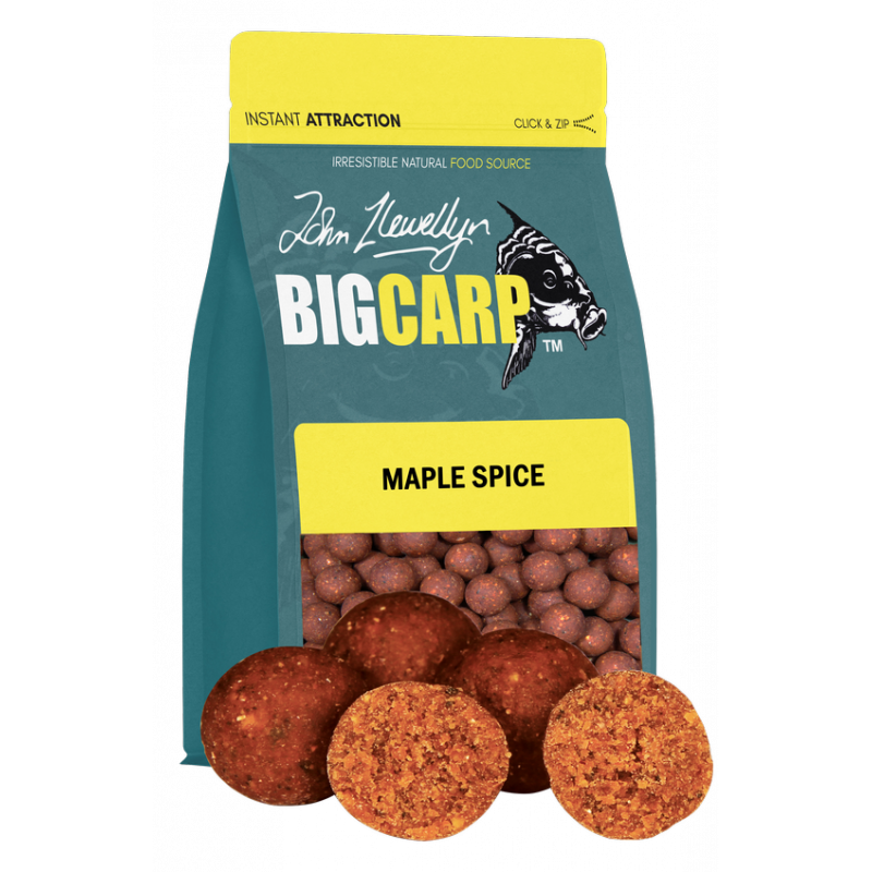 BIG CARP Bouillettes Mapple Spice 5kg 20mm