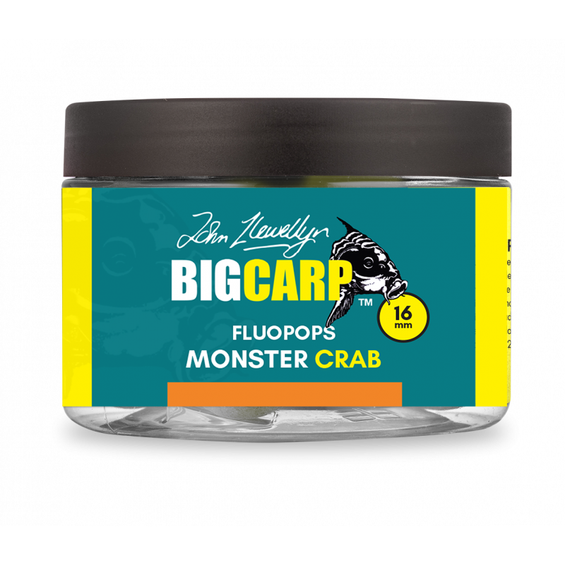 BIG CARP Pop-up Monster Crab Orange 12mm