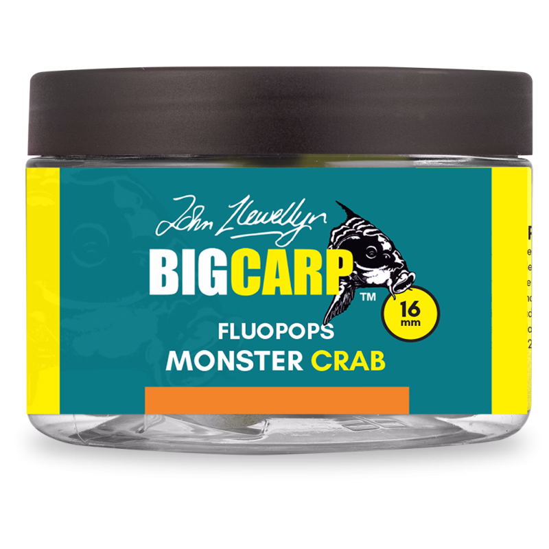 BIG CARP Pop-up Monster Crab Orange 12mm