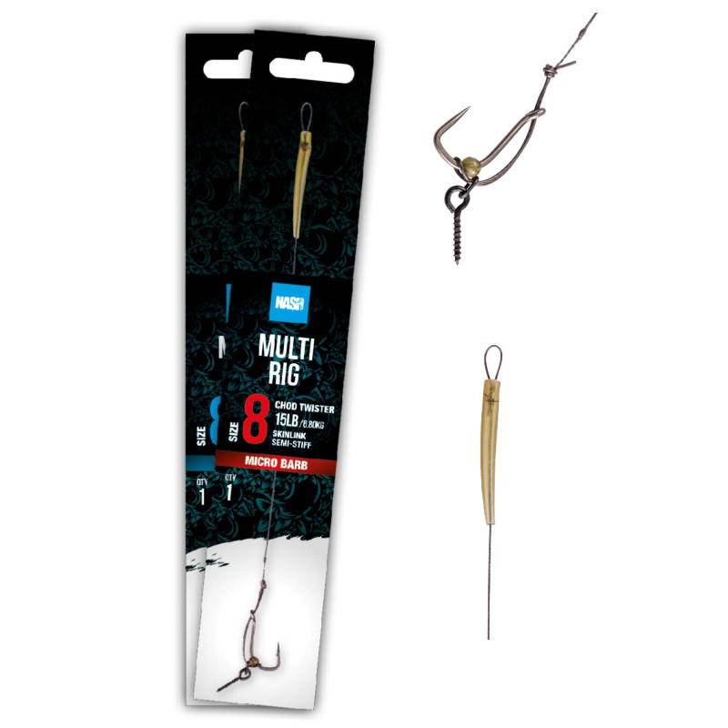 NASH Multi Rig Chod Twister Taille 2