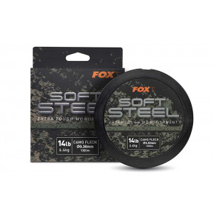 FOX Soft Steel Fleck Camo Mono 18lb 1