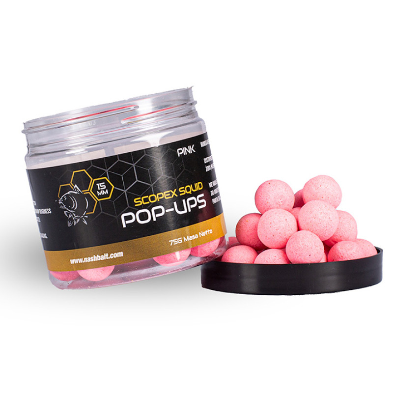 NASH Scopex Squid Pop-up Pink 12mm 2024