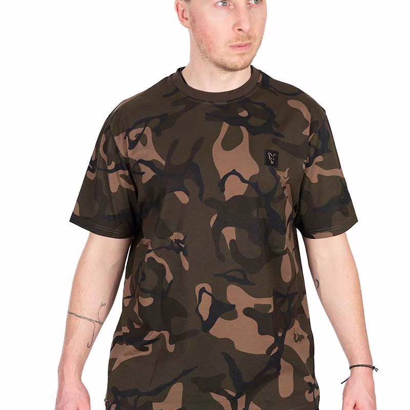 FOX AOP Camo Print T-Shirt Camo