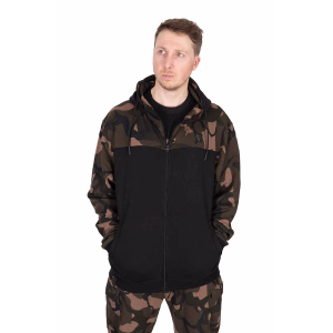 FOX Lightweight Split Zip Hoody Black/Camo
