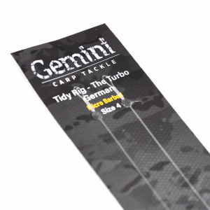 GEMINI Tidy Rig -The Turbo German Barbed Size 4**