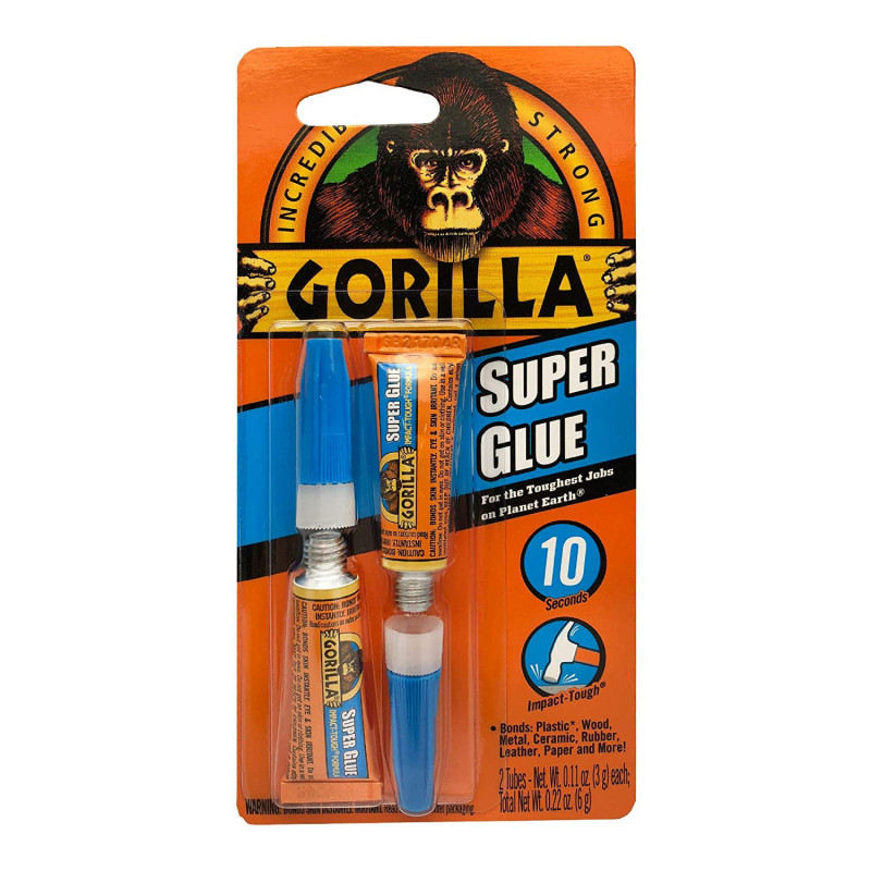 GORILLA Super Glue 2x3g**