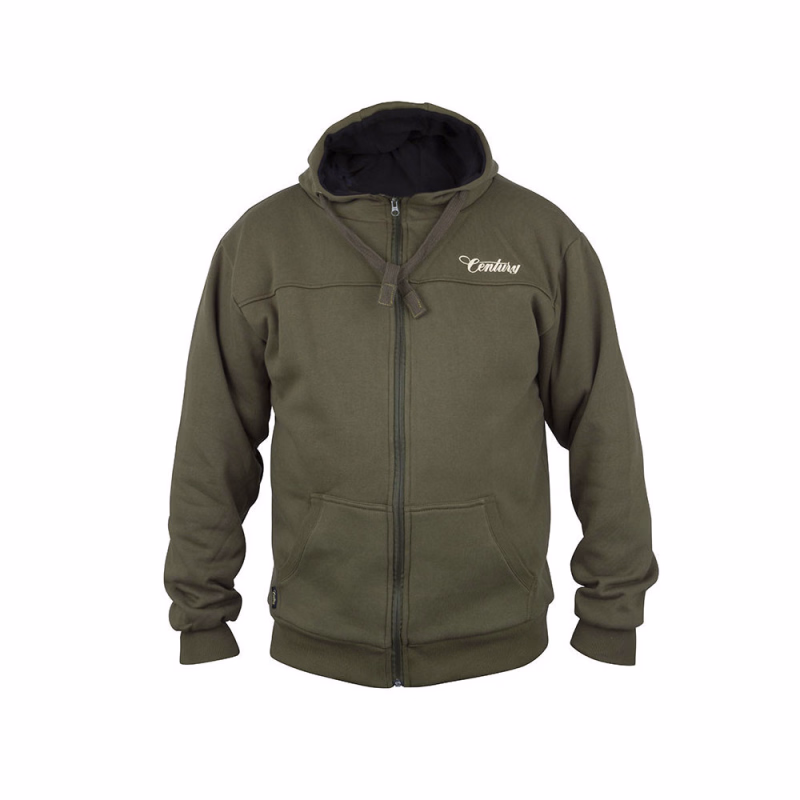 CENTURY Zip Hoody Green