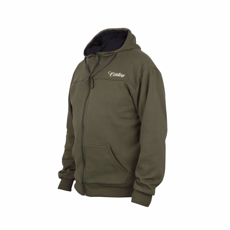 CENTURY Zip Hoody Green