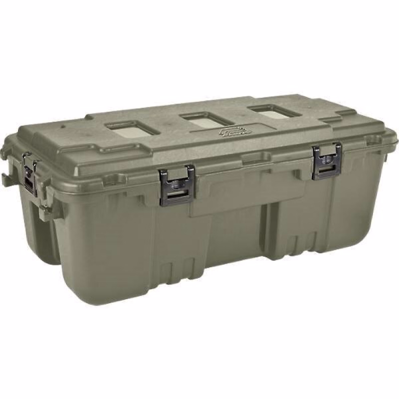 PLANO Sportmans Trunk Green Hinged**