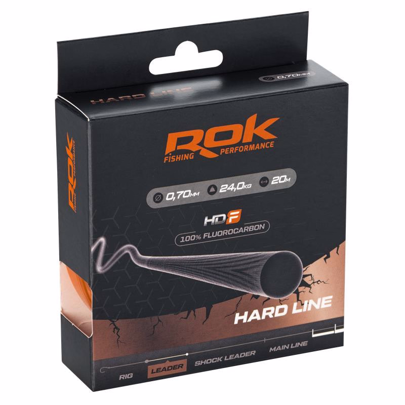 ROK Hardline Fluorocarbon 20m 0.70mm