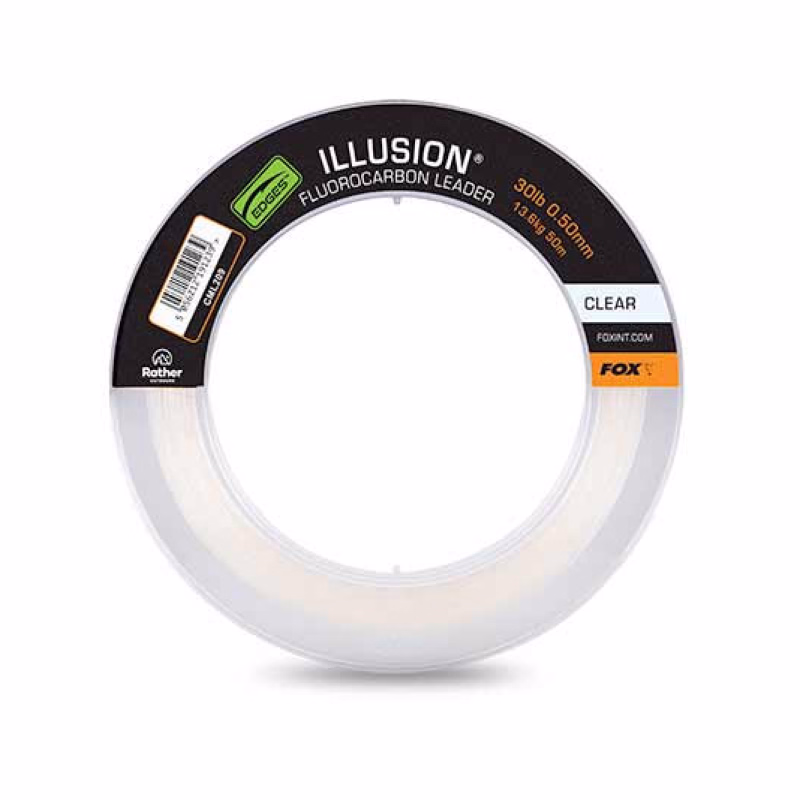 FOX Illusion Leader 40lb Natural Clear