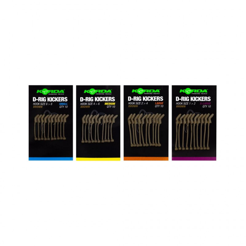 KORDA D-Rig Kickers Brown Small