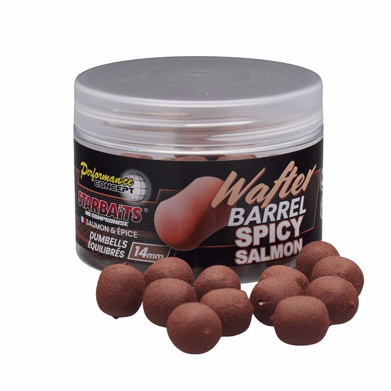 STARBAITS Spicy Salmon Wafter Barrel 14mm
