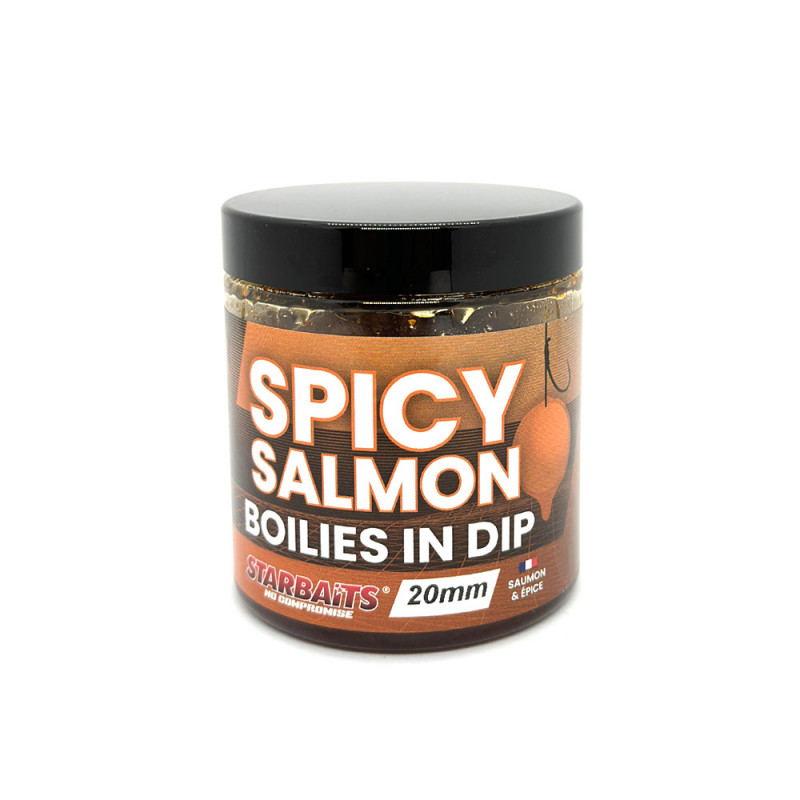 STARBAITS Boilies In Dip Spicy Salmon 20mm*