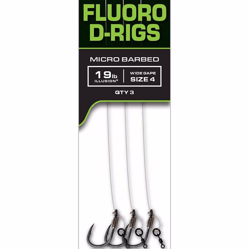 FOX Fluoro D-rigs Wide Gape
