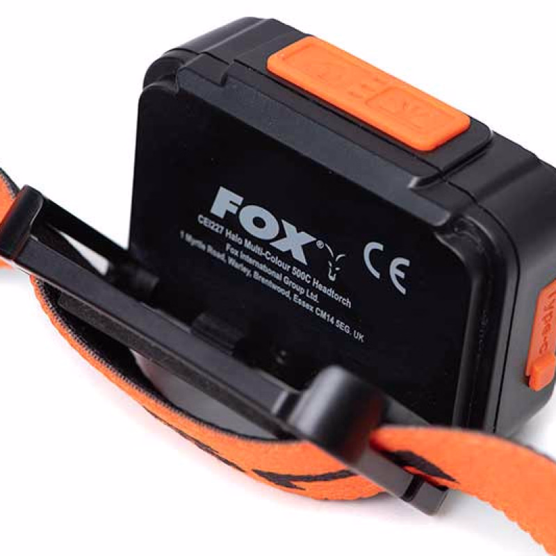 FOX Halo Multi Colour Headtorch 500c