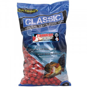 FUN FISHING Classic Bouillettes Strawberry Coconut 4kg 1