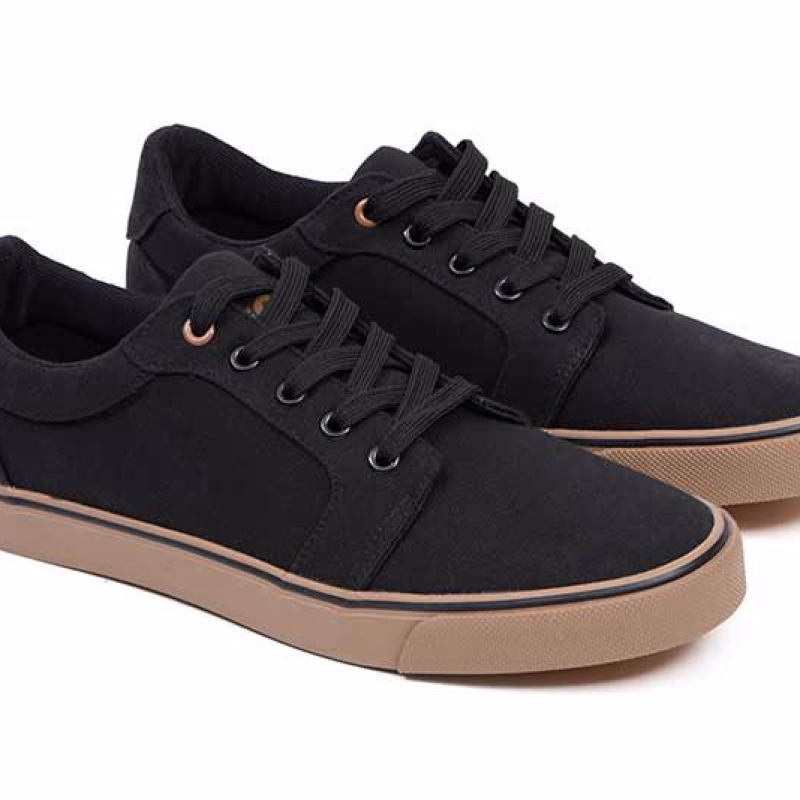FOX Canvas Shoes Black
