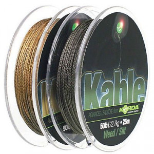 KORDA Kable Tight Weave 25m Gravel 1