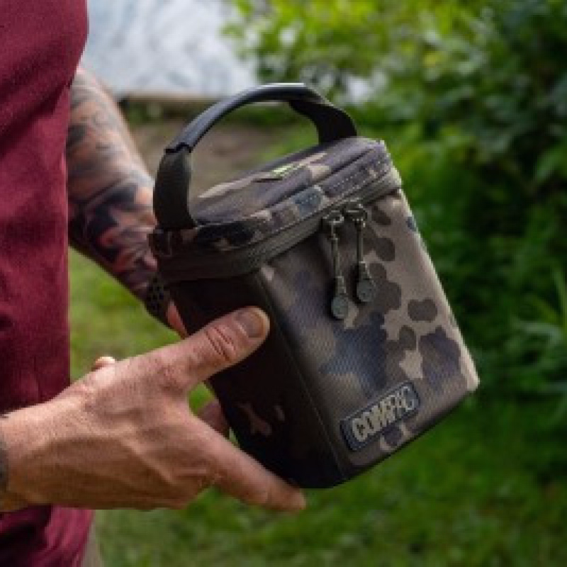 KORDA Compac Goo Bag Small Dark Kamo