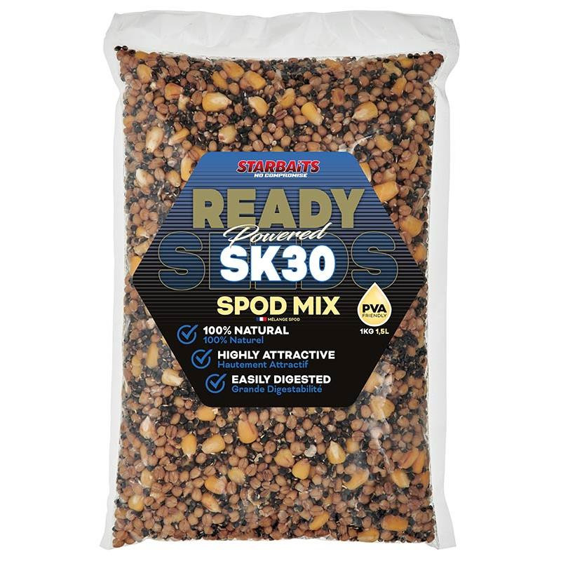 STARBAITS Ready Seeds SK30 Spod Mix 3kg
