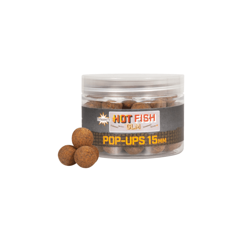 DYNAMITE BAITS Hot Fish GLM PopUp 15mm