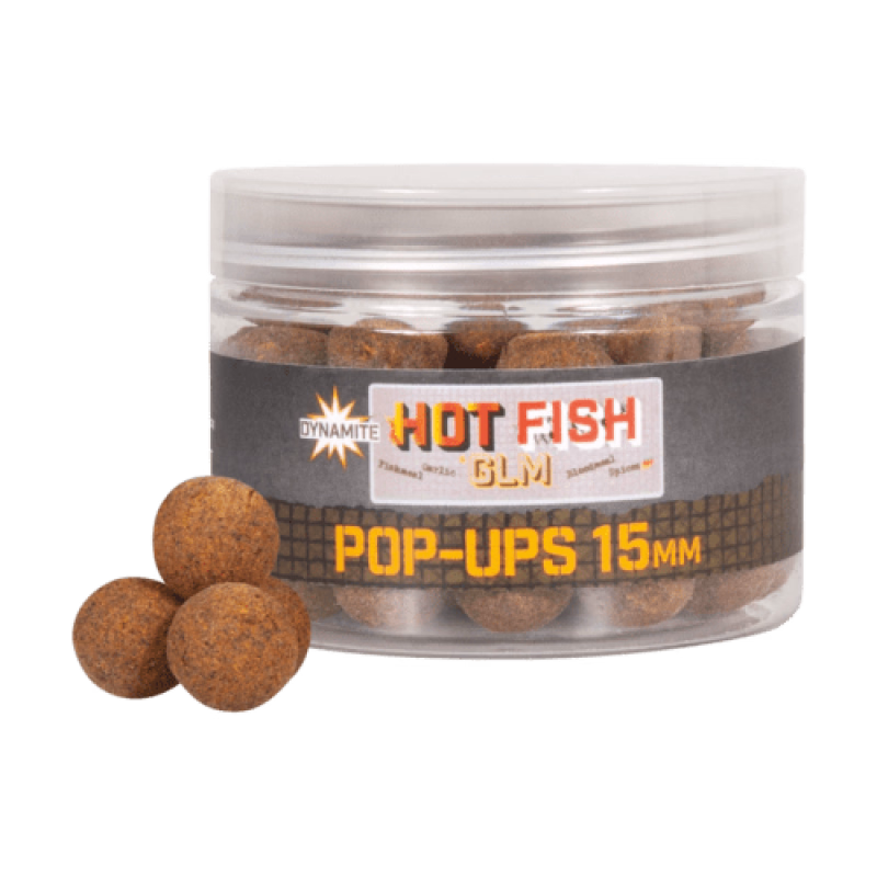 DYNAMITE BAITS Hot Fish GLM PopUp 15mm