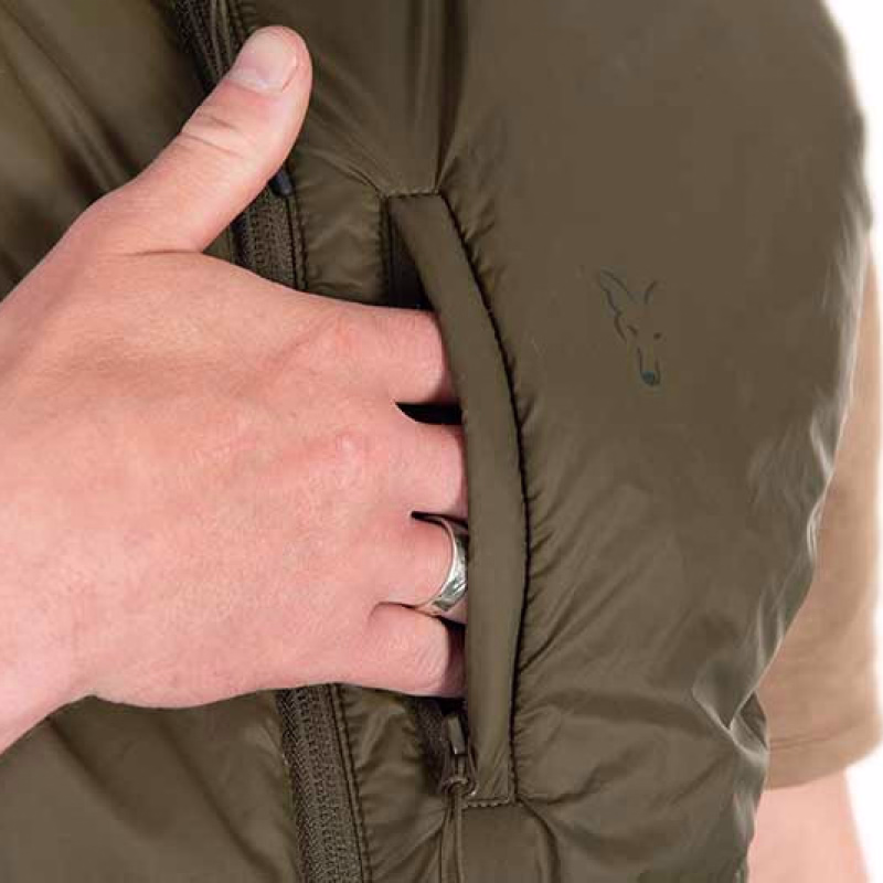 FOX Quilted 100 Gilet Olive