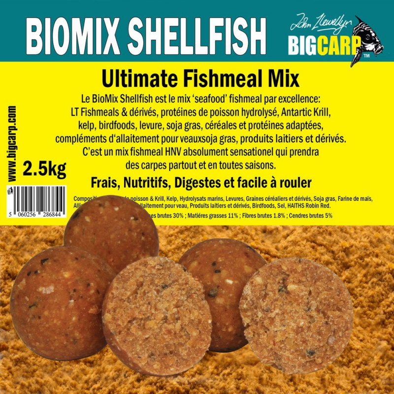 BIG CARP Biomix Shellfish 2.5kg