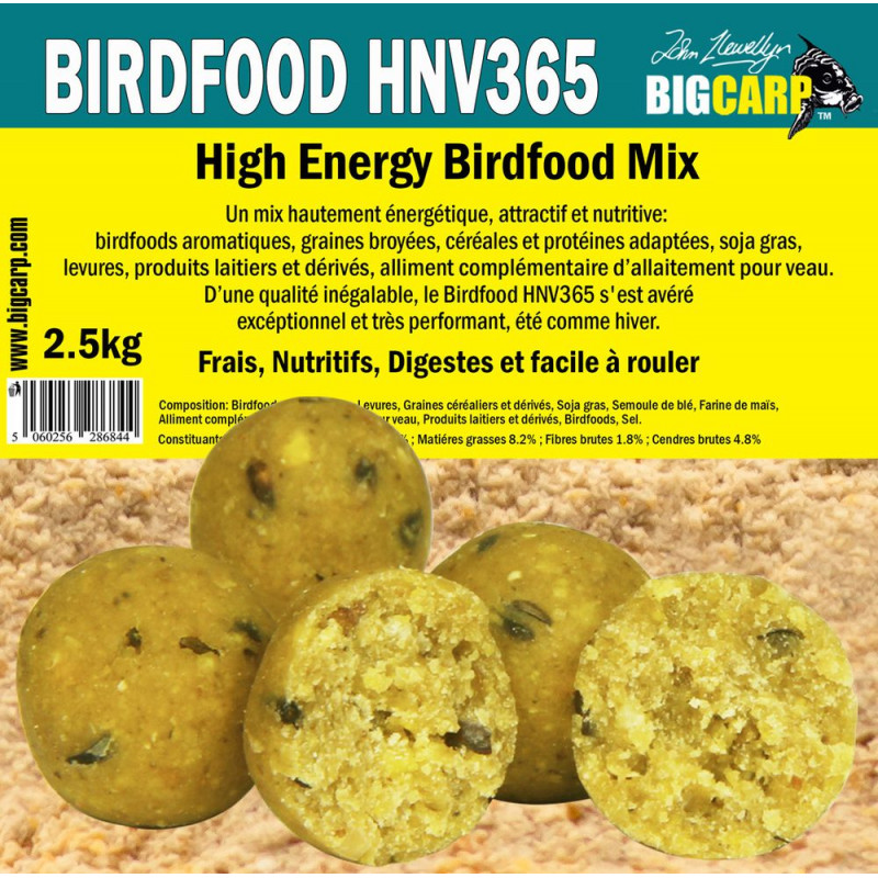 BIG CARP Birdfood HNV 365 2.5kg