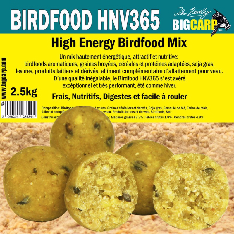BIG CARP Birdfood HNV 365 2.5kg
