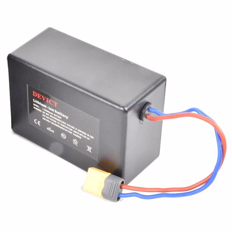 ANATEC Batterie Lithium 7.4V 6A x2