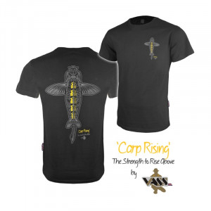 VASS T-Shirt Carp Rising Black 2
