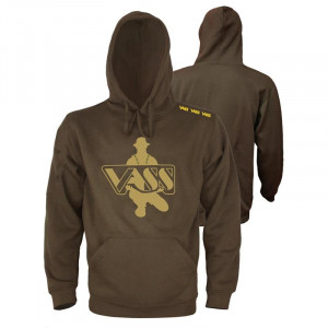 VASS Classic Print Hoody Green 1