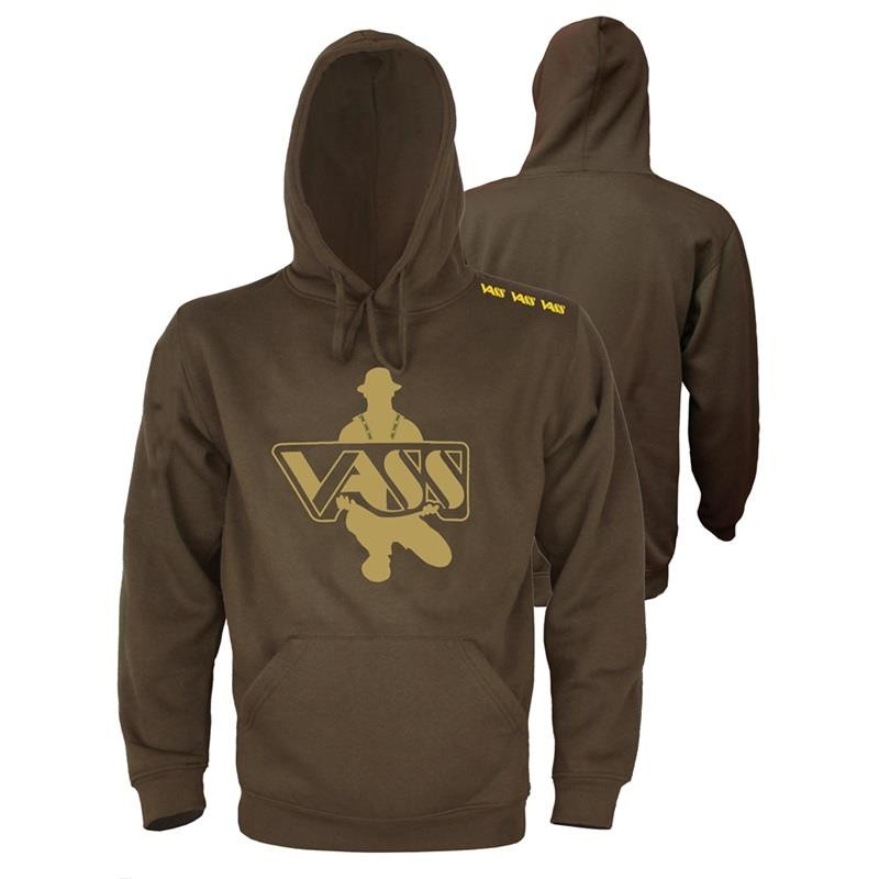 VASS Classic Print Hoody Green