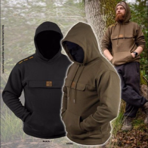 VASS Classic Strapped Hoody Green