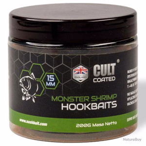 NASH Monster Shrimp Hookbaits Coated 24mm