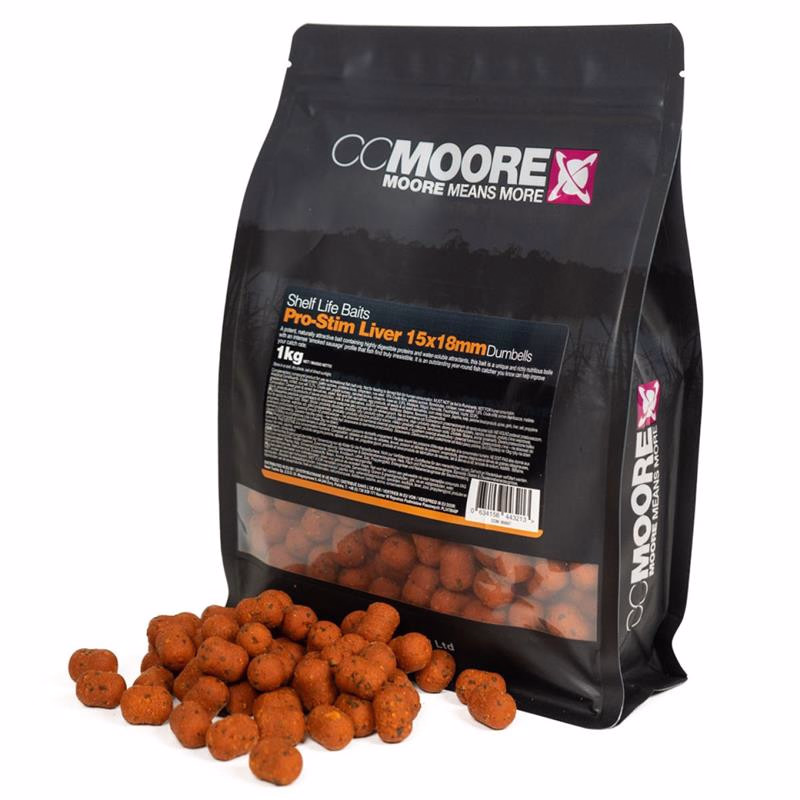 CC MOORE Pro-Stim Liver Dumbells 15 x18mm 1kg