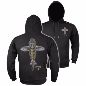 VASS Carp Rising Hoodie Black