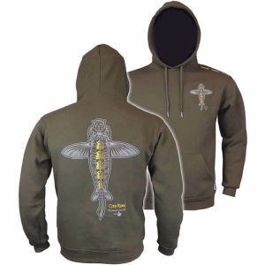 VASS Carp Rising Hoodie Green