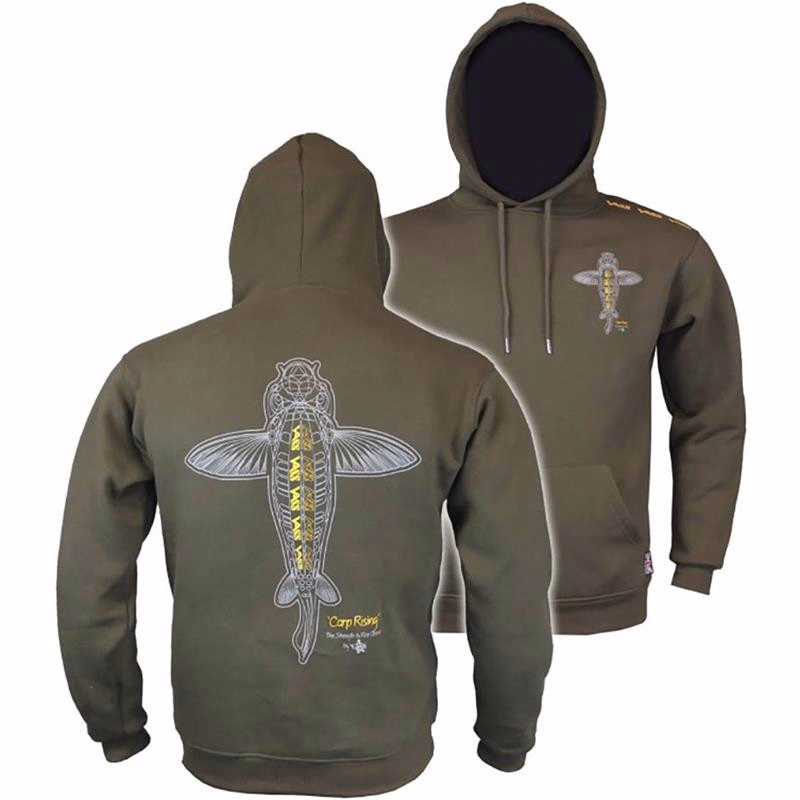 VASS Carp Rising Hoodie Green