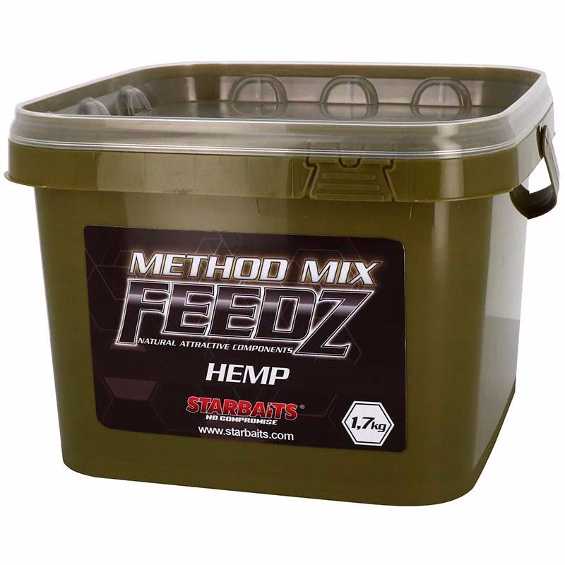 STARBAITS Feed'z Method Mix Hemp 1.7kg
