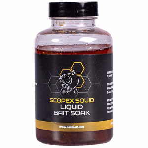 NASH Scopex Squid Liquid Bait Soak 250ml