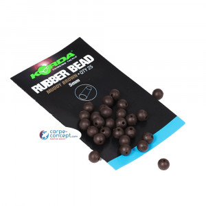 KORDA Rubber Bead 5mm Brown 1