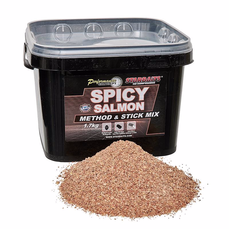 STARBAITS Spicy Salmon Method & stick mix 1.7kg