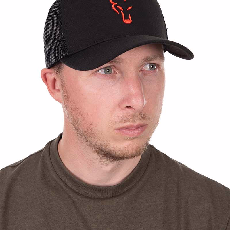 FOX Collection Trucker Cap Black/Orange