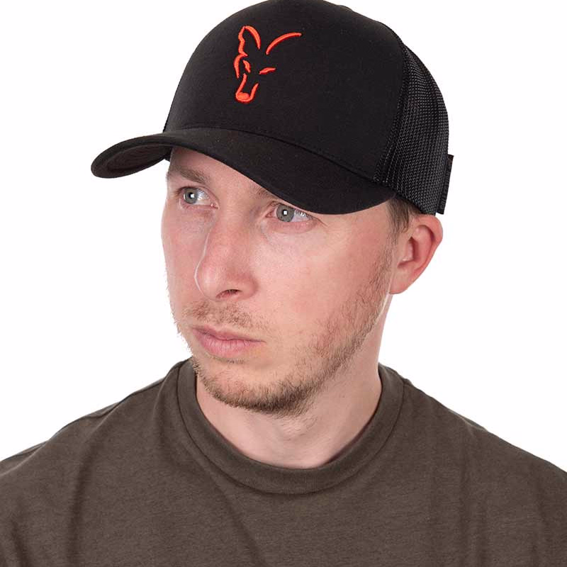 FOX Collection Trucker Cap Black/Orange