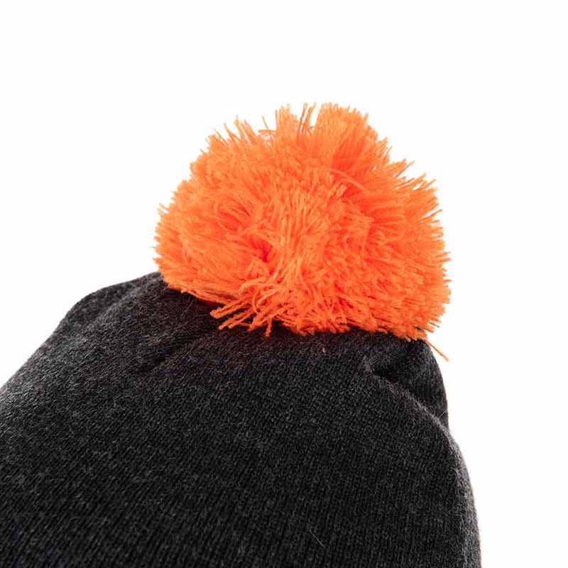 FOX Collection Bobble Hat Black/Orange